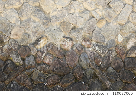 老街景石牆細部素材照片 118057069