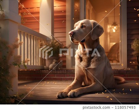 Cute Doggy AI Artwork Cute Doggy AI Artwork 118057493