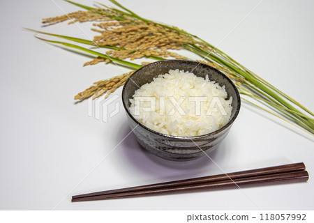 稻穗和稻穗 稻穗和稻穗 118057992