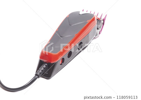 Hair clipper isolated on white 118059113