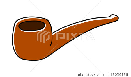 Loose and simple pipe 2 - solid color 118059186