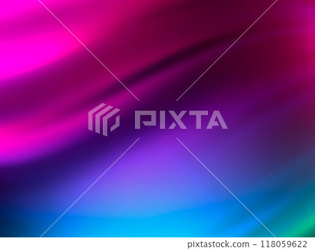 Abstract modern colorful flow poster. Wave Liquid shape, color background. Template for design presentation, flyer, card, web page. Vector 118059622