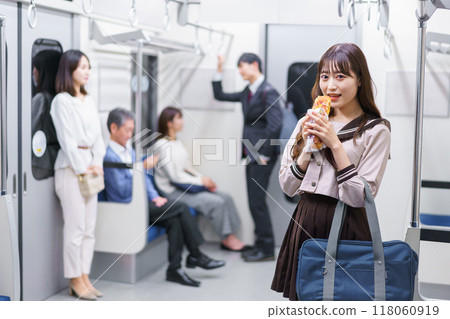 Electric train  118060919