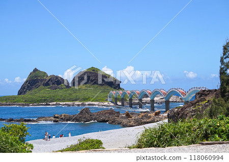 [台灣/台東縣] 三仙台和卵石海灘 118060994