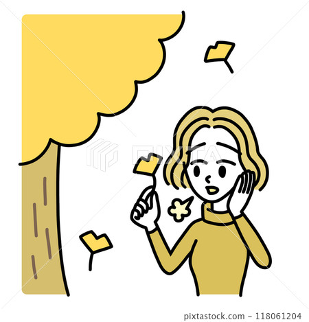 樹下沉思的女人 樹下沉思的女人 118061204