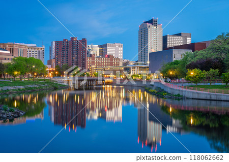 Rochester, Minnesota, USA Skyline 118062662