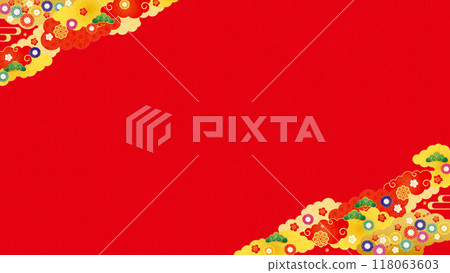 Background material-Early spring frame 9-1 118063603