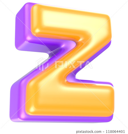 Font 3D Render 118064401