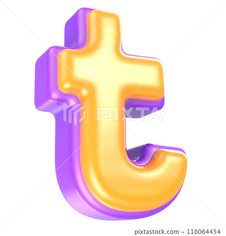 Font 3D Render 118064454