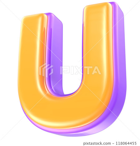 Font 3D Render 118064455