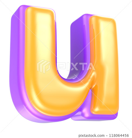 Font 3D Render Font 3D Render 118064456