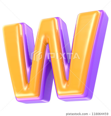 Font 3D Render Font 3D Render 118064459
