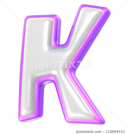 Font 3D Render Font 3D Render 118064531