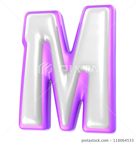 Font 3D Render Font 3D Render 118064533