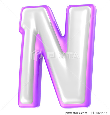 Font 3D Render Font 3D Render 118064534
