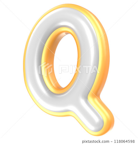 Font 3D Render Font 3D Render 118064598