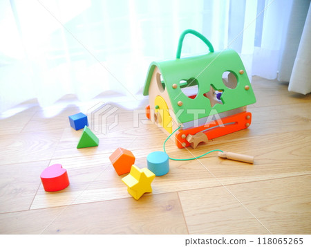 Colorful building blocks, blocks, shape matching Colorful building blocks, blocks, shape matching 118065265
