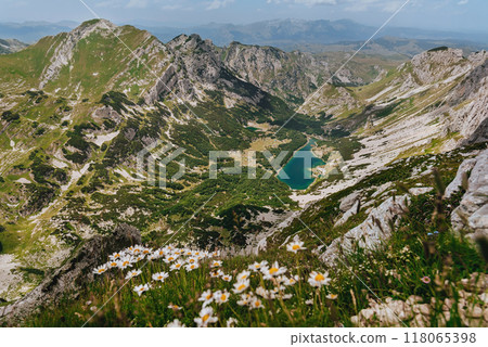 Scenic Panoramic View from Bobotov Kuk Peak 118065398