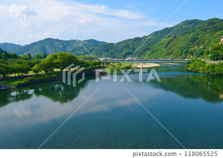 Scenery seen from Kintai Bridge, Yamaguchi Prefecture 1 118065525