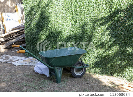 Old garden green cart gor the homeworks Old garden green cart gor the homeworks 118068684
