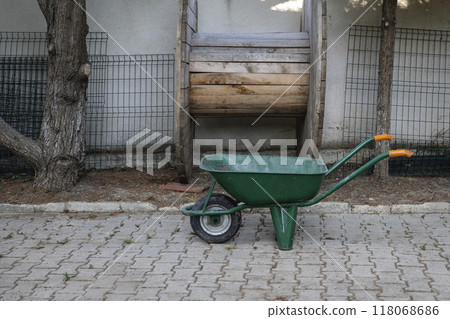 Old garden green cart gor the homeworks Old garden green cart gor the homeworks 118068686