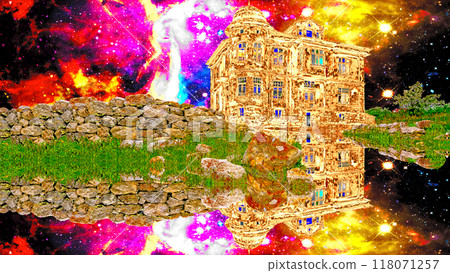 A mirror-reflected landscape of another dimension A mirror-reflected landscape of another dimension 118071257