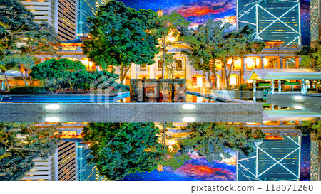 A mirror-reflected landscape of another dimension 118071260