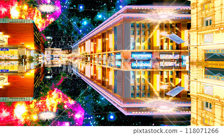 A mirror-reflected landscape of another dimension A mirror-reflected landscape of another dimension 118071266