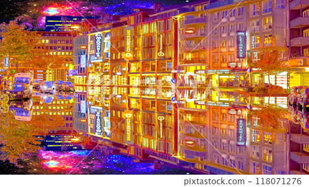 A mirror-reflected landscape of another dimension A mirror-reflected landscape of another dimension 118071276