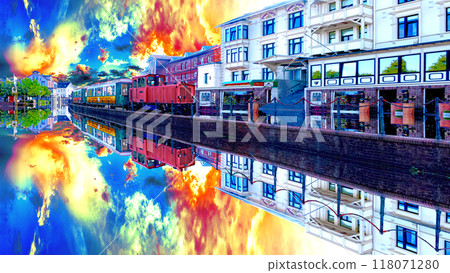 A mirror-reflected landscape of another dimension A mirror-reflected landscape of another dimension 118071280