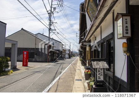Nakasendo Otajuku streetscape Nakasendo Otajuku streetscape 118071367