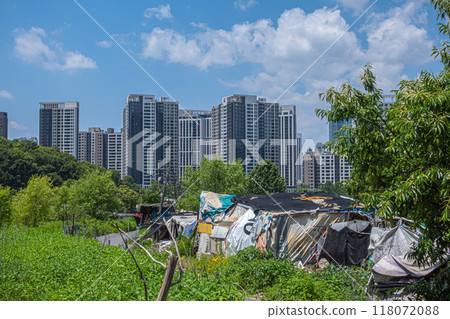 Scenery of Kowloon Village, Korea Scenery of Kowloon Village, Korea 118072088