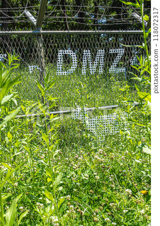 韓國靠近北韓邊境 118072317