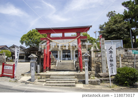 Otsukawa Hachiman Shrine Handa City 118073017