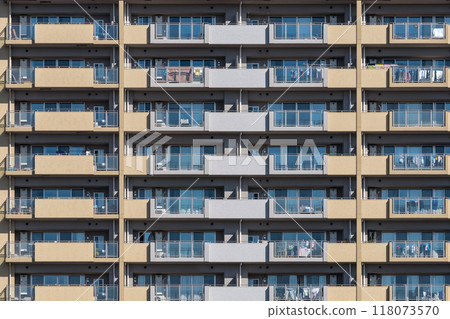 Beautiful apartment balcony 118073570