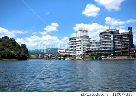 At the Mikuma River in Hita City, Oita Prefecture At the Mikuma River in Hita City, Oita Prefecture 118074335