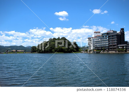 At the Mikuma River in Hita City, Oita Prefecture At the Mikuma River in Hita City, Oita Prefecture 118074336
