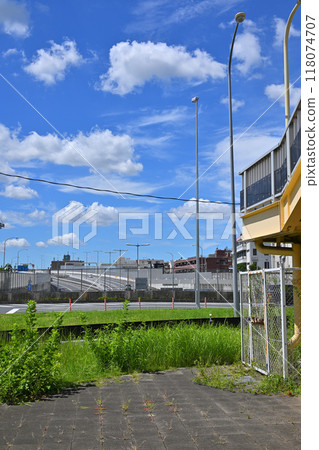 主要道路和城市景觀,埼玉新都心線,從上小町附近觀看 主要道路和城市景觀,埼玉新都心線,從上小町附近觀看 118074707