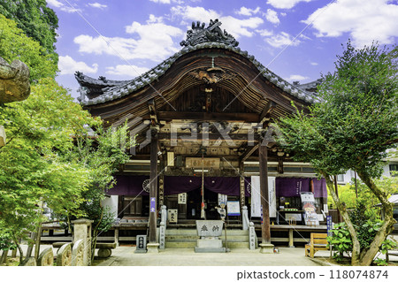 四國88寺第58號 千遊寺本堂 愛媛郡今治市 四國88寺第58號 千遊寺本堂 愛媛郡今治市 118074874