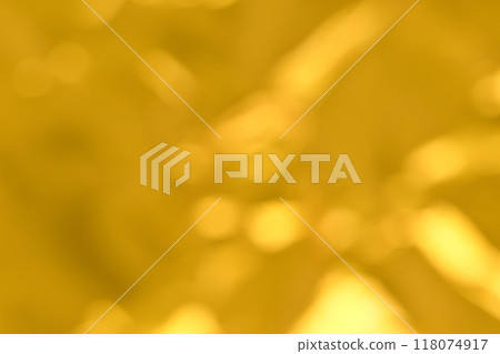 Paper background material with bokeh (gold) 118074917