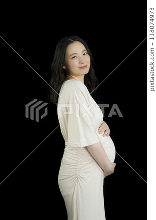孕婦照黑背 孕婦照黑背 118074973