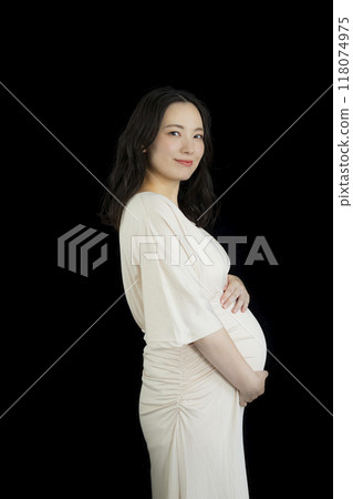 孕婦照黑背 孕婦照黑背 118074975