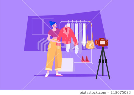 Man editing video 118075083