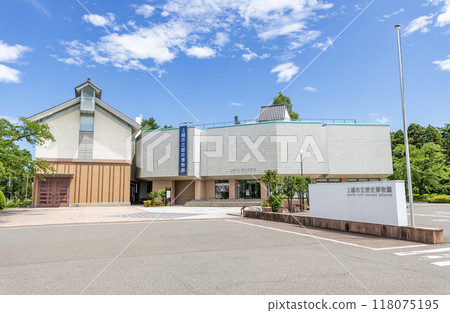 Joetsu City, Niigata Prefecture Joetsu City History Museum in sunny weather Joetsu City, Niigata Prefecture Joetsu City History Museum in sunny weather 118075195