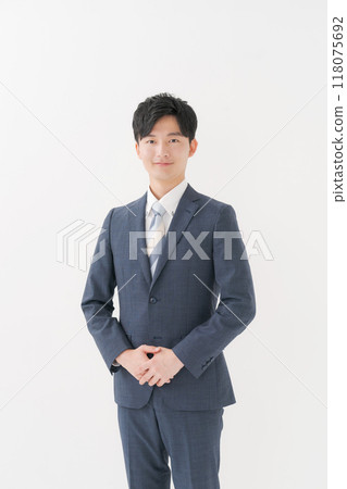 portrait of man in suit portrait of man in suit 118075692