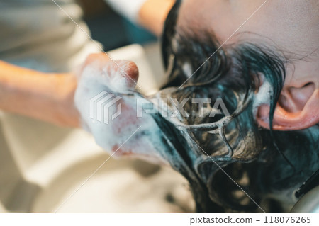 shampoo, hair, Washing Hair 118076265