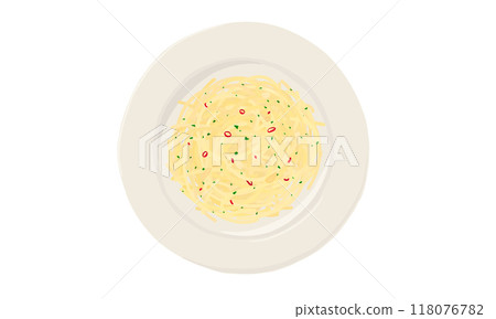 義大利乾炒奧利奧的插圖 義大利乾炒奧利奧的插圖 118076782