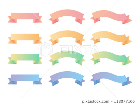 Ribbon frame material set 118077106