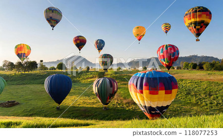 Balloon Hot air balloon 118077253