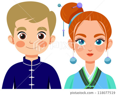 Traditional Chinese Attire Avatars 118077519